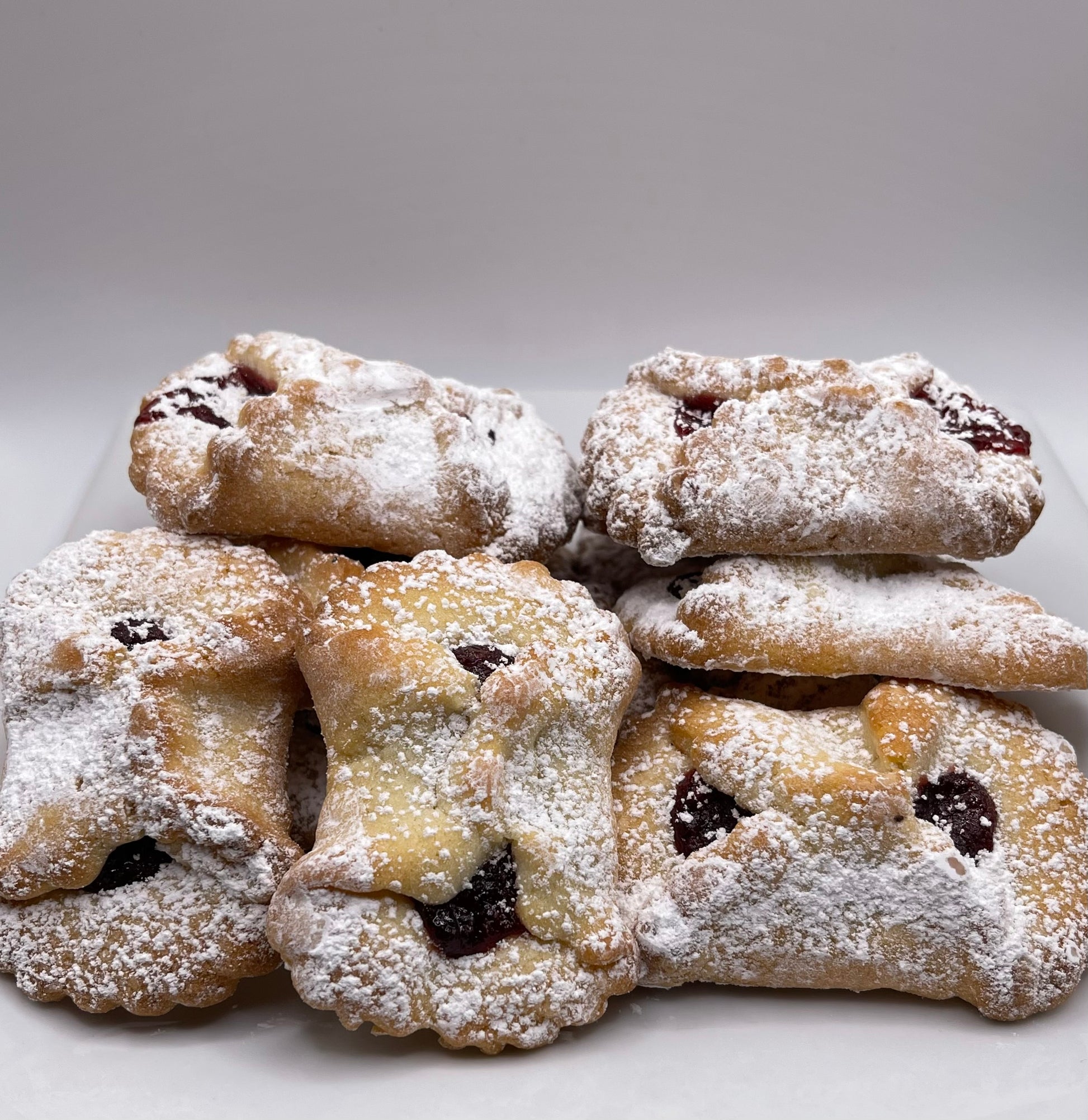 Butterfly Raspberry Cookies